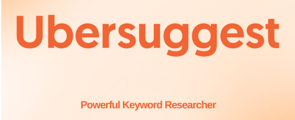 Ubersuggest
